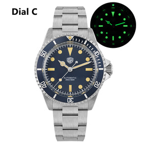 Watchdives WD79090 NH35 Vintage Sub Watch