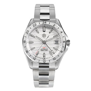 ★US Pre-Owned★San Martin NH34 39mm GMT Watch SN0129