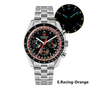 ★EU-Pre-Owned★Watchdives 39mm VK63 Chronograph Watch WD1863