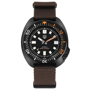 Watchdives PVD WD6105 Turtle Diver Watch
